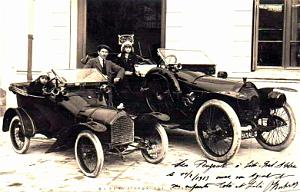 SIDI-BEL-ABBES - LES PEUGEOT EN 1913